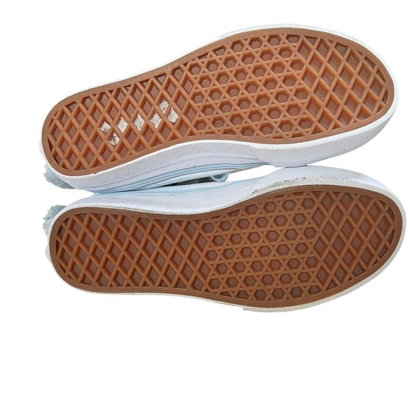 Vans Unicorn Sk8-Hi Toddlers Shoes - Delicate Blue-Silver - Size 1.5 - Picture 6 of 7